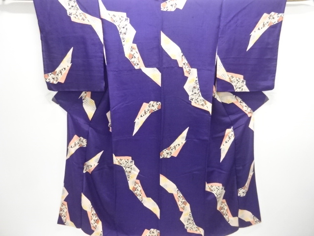 JAPANESE KIMONO / ANTIQUE KIMONO / SILK / FLOWERS